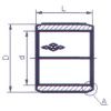 Zylinderbuchse - B90 353830 neu