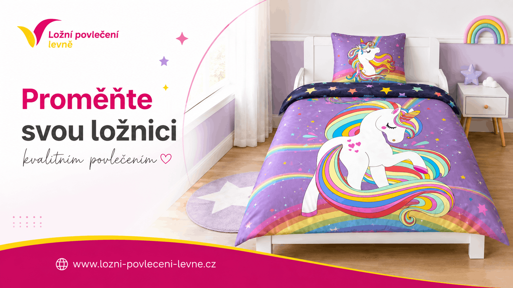 Proměňte svou ložnici kvalitním povlečení