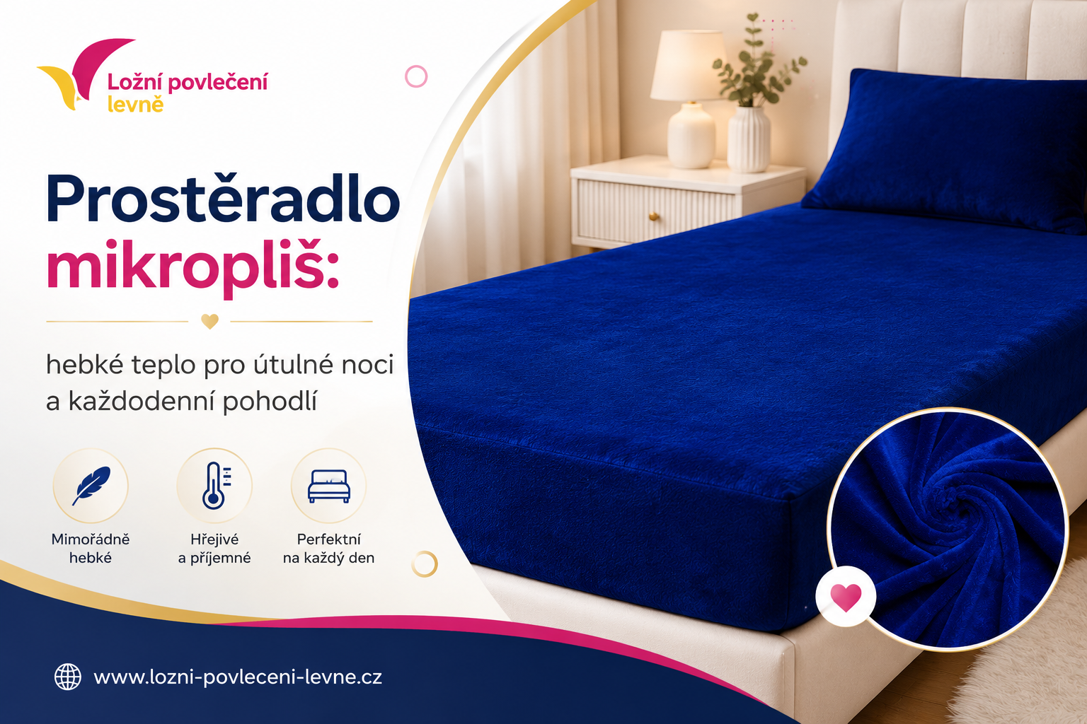 Prostěradlo mikropliš: hebké teplo pro útulné noci a každodenní pohodlí