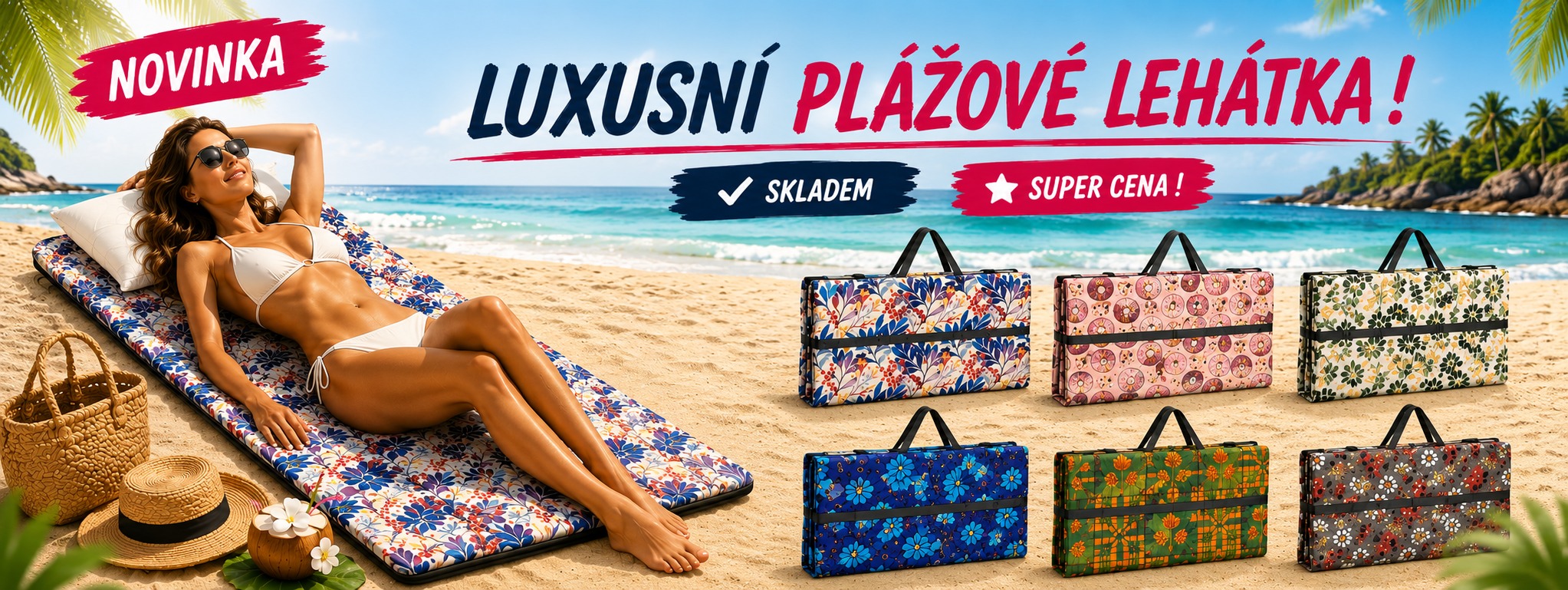 Plážové lehátko