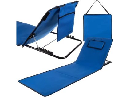 eng pl Beach mat with backrest pillow Trizand 23617 17503 8 9 11zon