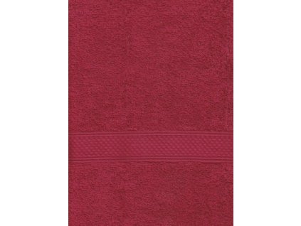 Froté ručník IDA 50x100 cm - bordo