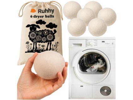 eng pl Wool dryer balls 6 pcs Ruhhy 25704 18173 9