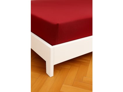 mikrotop prostěradlo červená