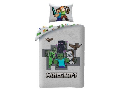 povlečení minecraft attack originál
