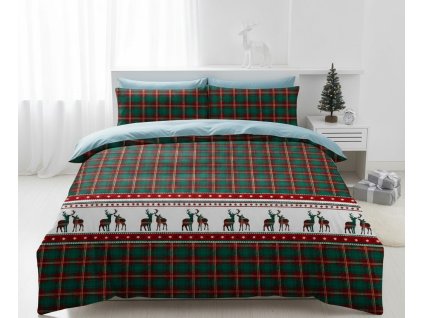 vánoční flanelové povlečení 2