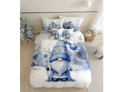 Flanelové Vánoční Povlečení 4