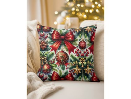 vánoční polštářek 1