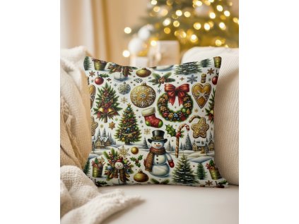 vánoční polštářek 4