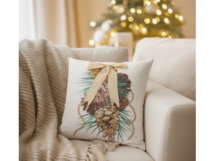 Vánoční Povlak na Polštář 1