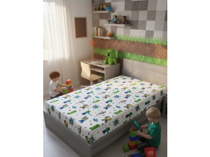 Prostěradlo MINECRAFT Battle
