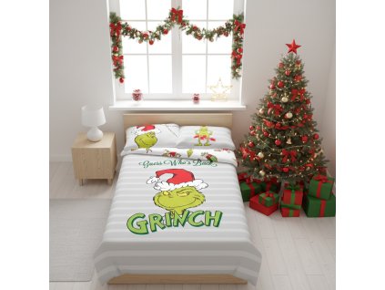 Bavlněné povlečení GRINCH Xmass
