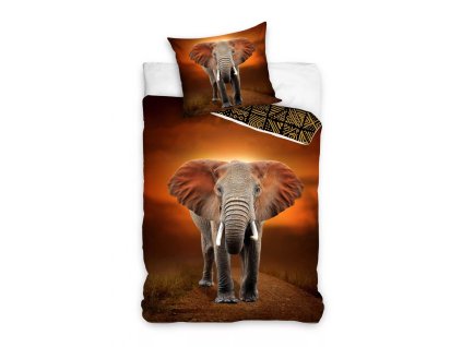 Bavlněné povlečení SLON ETNO