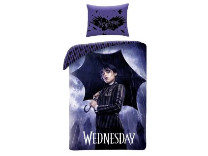 Bavlněné povlečení Wednesday Raining