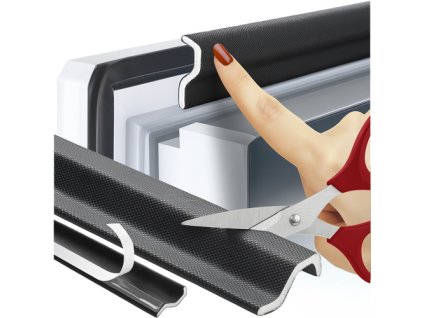 eng pl Black anti draft seal Ruhhy 26267 18317 12