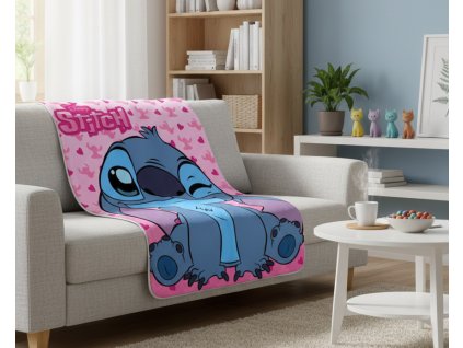 Fleecová deka STITCH 2