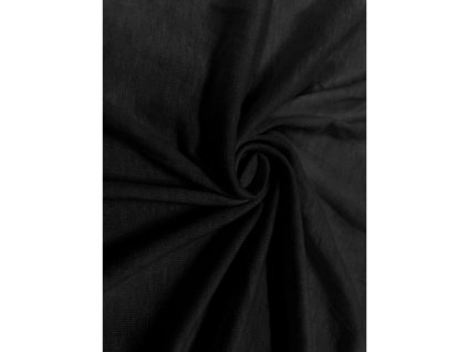 Jersey prostěradlo ECONOMY 90x200cm černé