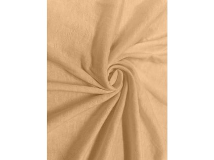 Jersey prostěradlo ECONOMY béžové