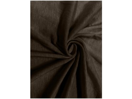 Jersey prostěradlo ECONOMY 90x200cm hnědé