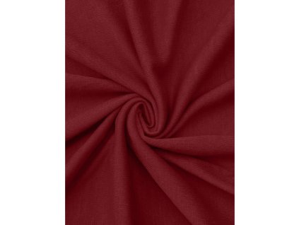 Jersey prostěradlo ECONOMY 90x200cm červené