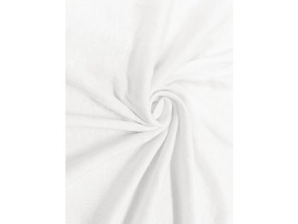 Jersey prostěradlo ECONOMY 90x200cm bílé