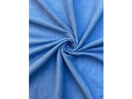 Jersey prostěradlo ECONOMY 90x200cm modré