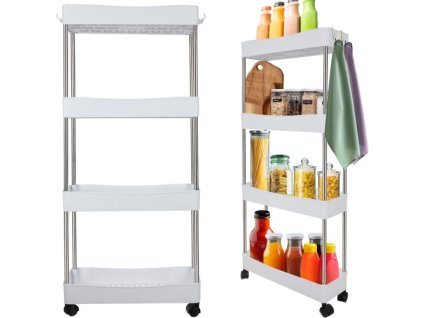 eng pl Kitchen bathroom shelf on wheels Ruhhy 24291 17787 13 (1)
