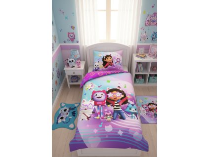 Povlečení Gábinin kouzelný domeček