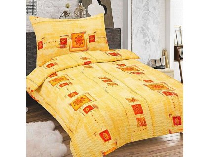 Krepové povlečení GOLD 5