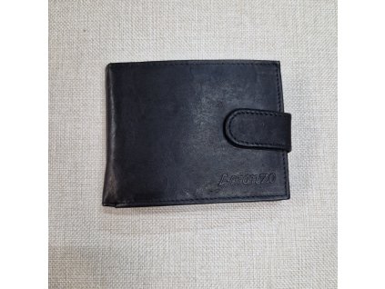 Pánská kožená peněženka LORANZO - černá