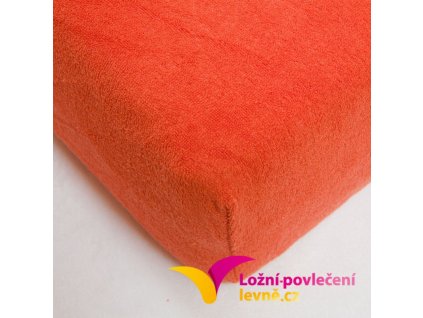 FROTÉ prostěradlo červené 200x180cm