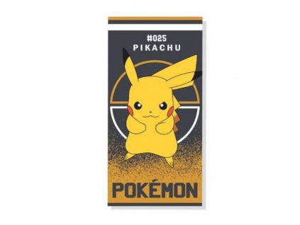 Plážová osuška POKÉMON - PIKACHU 1
