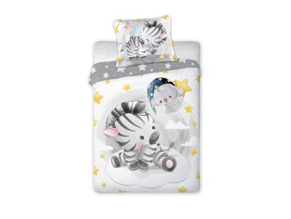 Dětské bavlněné povlečení Zebra