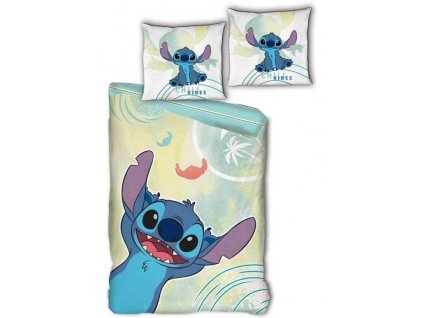 Oboustranné bavlněné povlečení STITCH CHILL