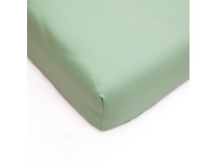 Napínací jersey prostěradlo 160x200cm army green