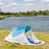 eng pl Beach tent 220x120x90cm turquoise gray 14600 4