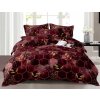 3díl. Povlečení HEXAGON - bordo