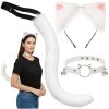 eng pl 3 piece cat fox costume white Ruhhy 26584 18629 6
