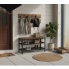 eng pl Shoe rack with hanger 73cm Ruhhy 27037 18662 4