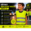 Dětská reflexní vesta SAFTY Jn