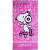 Plážová osuška Snoopy Skate