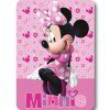 Fleecová deka Minnie Lovely 100 × 140 cm