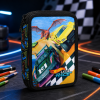 Vybavený dvoupatrový penál Hot Wheels