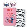 Dětské povlečení do postýlky STITCH LOVE
