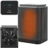 Elektrický keramický ohřívač Lumni PTC 1500 W – černý