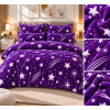 Mikroplyšové povlečení Starlight Purple 140×200 cm
