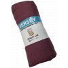 Prostěradlo jersey 180x200 tmavě fialové