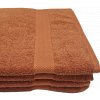 Froté osuška Berta 70x140cm cihlová