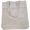 Plážová plátěná taška 43 x 38 x 8 cm - přírodní
