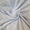 Mikroplyšové prostěradlo APEX 90x200cm - Světle modré